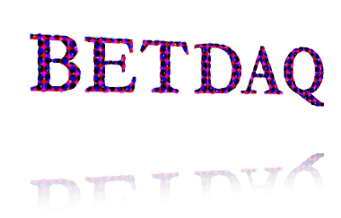 Логотип BetDAQ в зеркале