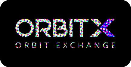 Логотип OrbitX, альтернативный сайт